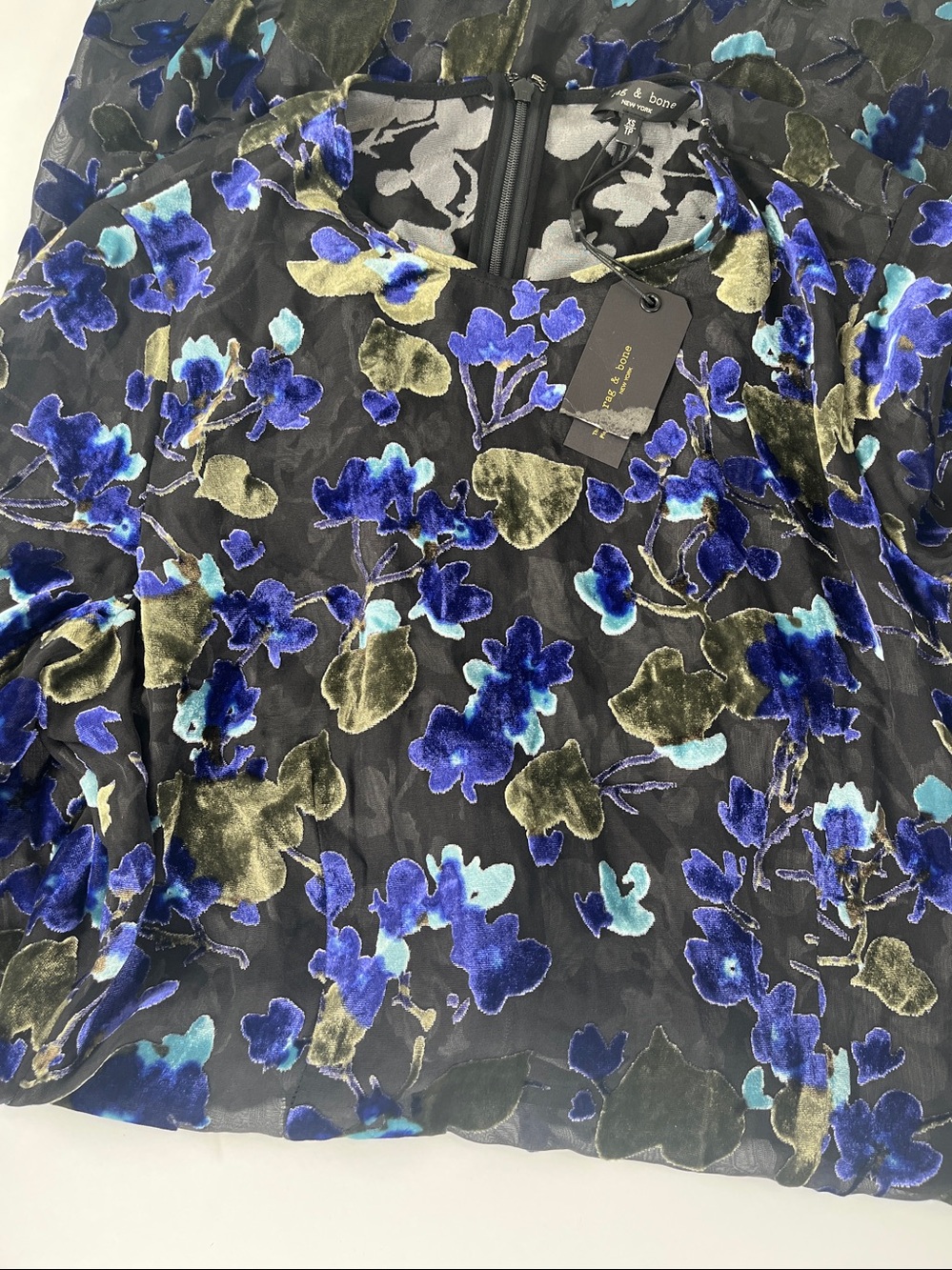 Rag & Bone Sheer GIGI Column MIDI Dress Sz M 6/8 See Pics - Picture 9 of 15